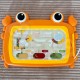 WOOPIE Tablica Magnetyczna Montessori Labirynt Krab Pomarańczowa