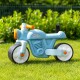 Falk Jeździk Biegowy Ciche Koła Motor Retro Niebieski 1+