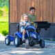 FALK Traktor New Holland Niebieski na Pedały z Przyczepką od 3 Lat