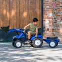 FALK Traktor na Pedały New Holland T8 z Łyżką i Przyczepą 3-7 lat