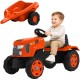 FALK Traktor na Pedały Kubota z Przyczepą i Otwieraną Maską 2-6 lat