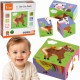 Drewniana układanka Farma Puzzle Viga Toys 4 klocki