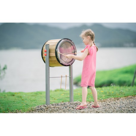 CLASSIC WORLD EDU Bębenek XXL 1 szt. Instrument Perkusja Ogrodowa
