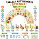 VIGA Tablica Manipulacyjna Ścienna Łuk Montessori