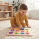 TOOKY TOY Puzzle Układanka z Pinezkami Figury Geometryczne