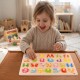 TOOKY TOY Puzzle z Pinezkami Alfabet