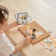 Drewniana Przybijanka Pojazdy budowlane 45 elementów Viga Toys