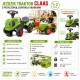 FALK Traktorek Baby Claas Zielony z Przyczepką + akc. od 1 roku