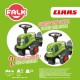 FALK Traktorek Baby Claas Zielony z Przyczepką + akc. od 1 roku