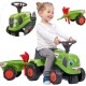 FALK Traktorek Baby Claas Zielony z Przyczepką + akc. od 1 roku