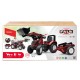 FALK Traktor Valtra Bordowy na Pedały z Przyczepką od 3 Lat