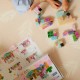 WOOPIE Klocki Magnetyczne Sześciany Magnesy 86el 3D Edukacyjne Układanka Zestaw Montessori dla Dzieci 3+
