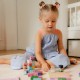 WOOPIE Klocki Magnetyczne Sześciany Magnesy 86el 3D Edukacyjne Układanka Zestaw Montessori dla Dzieci 3+