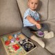 TOOKY TOY Drewniana Kuchnia z Akcesoriami - Zestaw Małego Kucharza