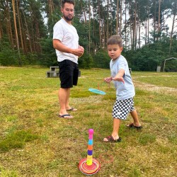 WOOPIE Gra Zręcznościowa Rzut do Celu Obręcze Ringo