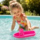 WOOPIE Zestaw do Piasku z Łódką i Torbą  Akcesoria 9 el. Różowy Plaża