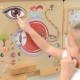 MASTERKIDZ Tablica Edukacyjna Zmysł Wzroku