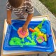 WOOPIE Magiczny Piasek Kinetyczny Zestaw Basen Foremki 3+
