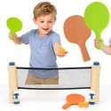 WOOPIE Zestaw do Tenisa Stołowego z Siatką 6 el. Ping Pong