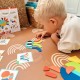 WOOPIE GREEN Drewniana Układanka Montessori 40 Wzorów do Odtworzenia 55 el. Certyfikat FSC