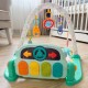 WOOPIE BABY Mata edukacyjna z pianinkiem 10 el