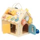TOOKY TOY Drewniany Domek Manipulacyjny