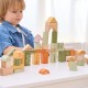 Viga PolarB Drewniane Klocki Bloki Zwierzęta 50 el. Montessori