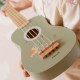 Viga Drewniane Ukulele Gitara Dla Dzieci Zielona