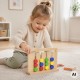 VIGA Gra Logiczna Odwzoruj Kolory i Figury Montessori