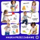 Woopie Zestaw Do Sprzątania Dla Dzieci Wózek Odkurzacz Akcesoria XXL 22 el