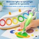 WOOPIE Magiczny pędzel wodny LED - zestaw do malowania światłem