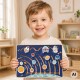 TOOKY TOY Tablica Edukacyjna Układ Słoneczny