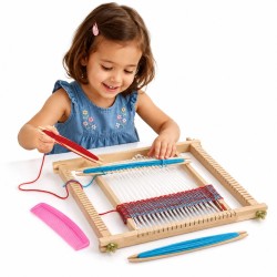 Drewniany Zestaw do tkania Viga Toys