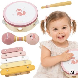 VIGA PolarB Zestaw Instrumentów Muzycznych Różowy