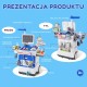 WOOPIE Interaktywny Wózek Małego Doktora Zestaw Lekarski Rentgen 115cm