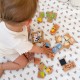 Drewniane Puzzle Magnetyczne Zwierzęta Układanka Viga Toys