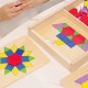 Mozaika geometryczna Viga Toys układanka Puzzle 158 elem.