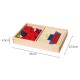 Mozaika geometryczna Viga Toys układanka Puzzle 158 elem.
