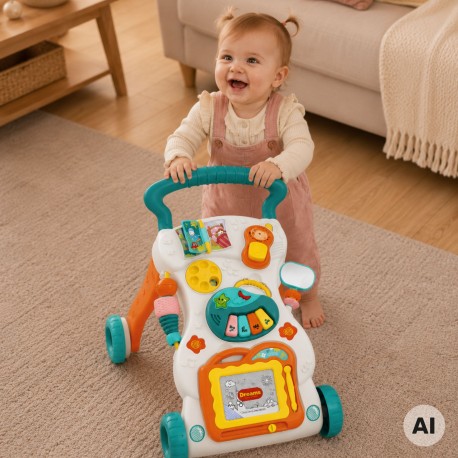WOOPIE BABY Grający Chodzik z Znikopisem