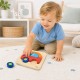 VIGA Pierwsze drewniane Puzzle maluszka Samochód