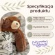 WOOPIE Pluszak Obciążeniowy Miś Niedźwiadek 65 cm 1500g