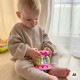 WOOPIE Bębenek Pozytywka ze Światłem Zabawka Muzyczna dla Niemowląt