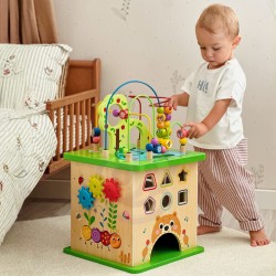 TOOKY TOY Kostka Logiczna Edukacyjna Aktywizująca Przeplatanka