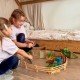 WOOPIE Duża Farma ze Zwierzętami 63 el. Figurki Zagroda Rolnicy Stajnia dla Dzieci
