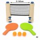 WOOPIE Zestaw do Tenisa Stołowego z Siatką 6 el. Ping Pong