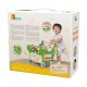 VIGA Drewniany Pchacz Edukacyjny Krokodylek 12w1