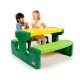 Little tikes Duży stół - stolik piknikowy zielono-żółty
