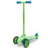 LITTLE TIKES Hulajnoga CICHE Koła Skrętne trzykołowa zielono niebieska