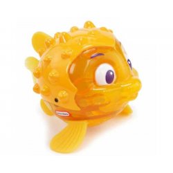 LITTLE TIKES Rybka do kąpieli świecąca i pływająca żółta