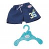 Szorty kąpielowe dla lalki Baby Born 43 cm w kolorze granatowym